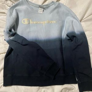 Champion Tie Dye Crew Neck, Size Large